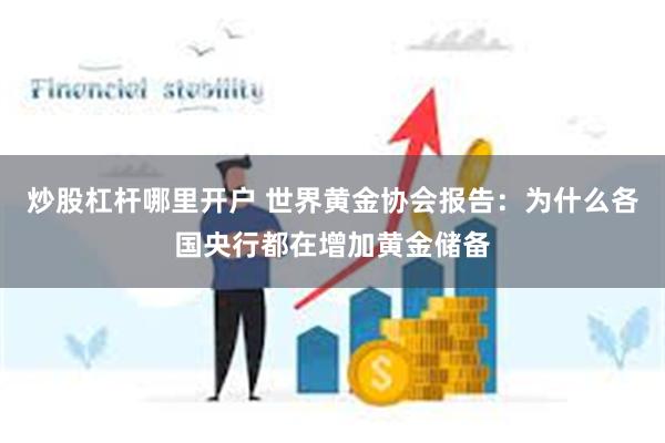 炒股杠杆哪里开户 世界黄金协会报告：为什么各国央行都在增加黄金储备