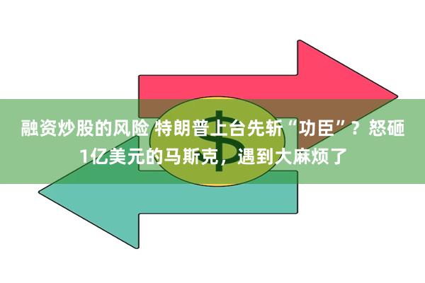 融资炒股的风险 特朗普上台先斩“功臣”？怒砸1亿美元的马斯克，遇到大麻烦了