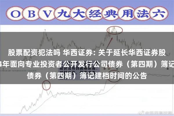 股票配资犯法吗 华西证券: 关于延长华西证券股份有限公司2024年面向专业投资者公开发行公司债券（第四期）簿记建档时间的公告