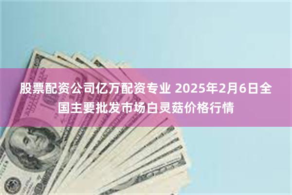 股票配资公司亿万配资专业 2025年2月6日全国主要批发市场白灵菇价格行情